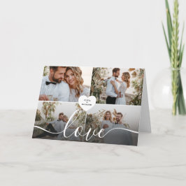 Ontwerp Je Eigen Liefdescollage Fotografie Kaart