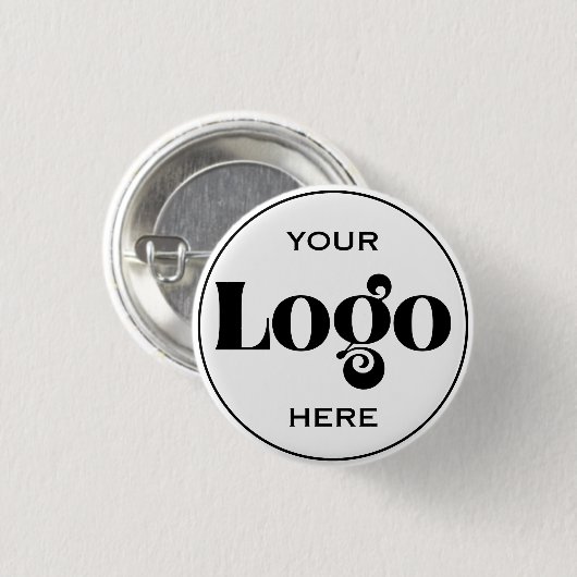 Ontwerp Je Eigen Logo Ronde Button 3,2 Cm (Voorkant /achterkant)