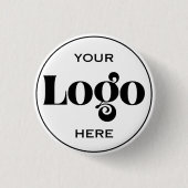 Ontwerp Je Eigen Logo Ronde Button 3,2 Cm (Voorkant)
