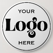Ontwerp Je Eigen Logo Ronde Button 6,0 Cm (Voorkant)