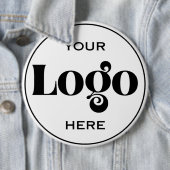 Ontwerp Je Eigen Logo Ronde Button 6,0 Cm (In situ)