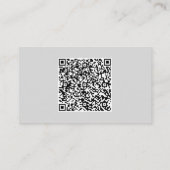 Ontwerp je eigen Made Scan QR Code Visitekaartje (Achterkant)