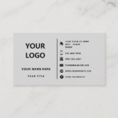 Ontwerp je eigen Made Scan QR Code Visitekaartje (Voorkant)