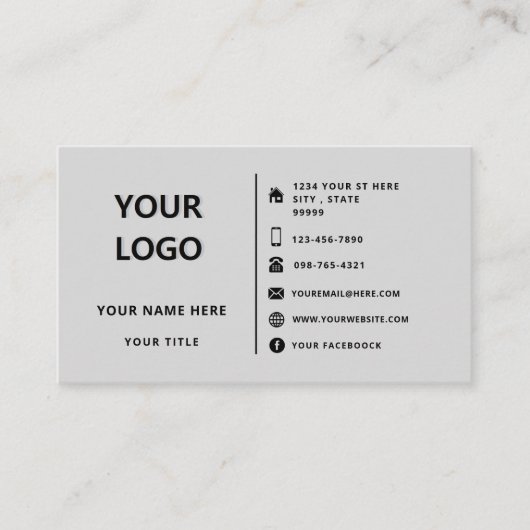 Ontwerp je eigen Made Scan QR Code Visitekaartje (Voorkant)