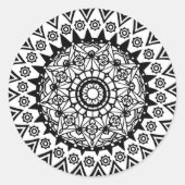 Ontwerp je eigen Mandala Stickers (Voorkant)