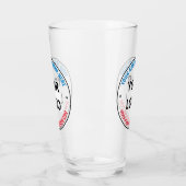 Ontwerp je eigen merk promotionele bierglas glas (Links)