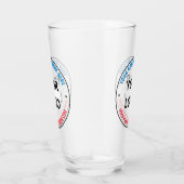 Ontwerp je eigen merk promotionele bierglas glas (Rechts)