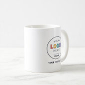 Ontwerp je eigen merklogo ontwerp koffiemok (Voorkant rechts)