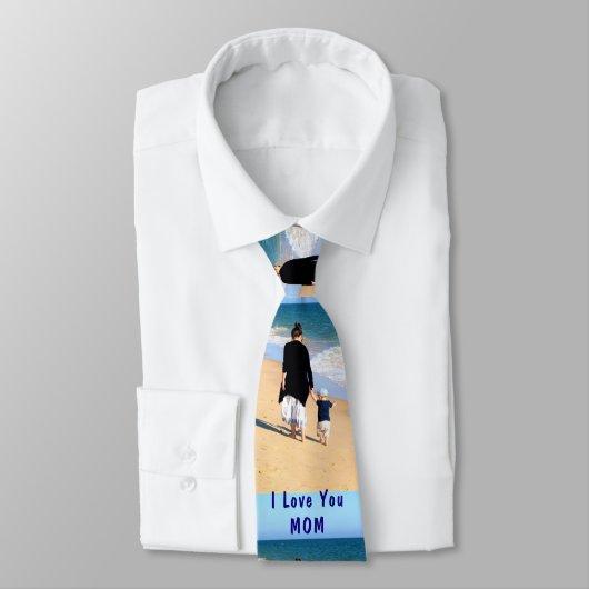 Ontwerp Je Eigen Moeder Foto Nekdas Geschenk met T Stropdas (Gebonden)