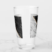 Ontwerp je eigen monogram aangepast letterglas glas (Rechts)