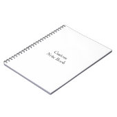Ontwerp Je Eigen Notitieboek (Linkerzijde)