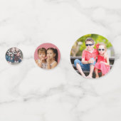 Ontwerp je eigen op maat gemaakte gepersonaliseerd confetti (Voorkanten)