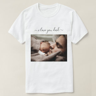 Ontwerp Je Eigen Papa Foto T-Shirt - Ik Hou Van Jo