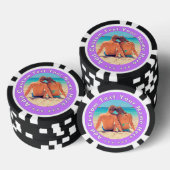 Ontwerp je eigen Photo Poker Chips met aangepaste  (Opstapeling)