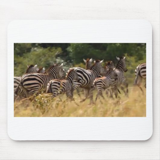 Ontwerp je eigen prachtige zebra migratie Mara Muismat (Voorkant)