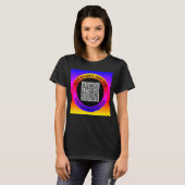 Ontwerp je eigen QR Code Business T-shirt voorbeel (Voorkant volledig)