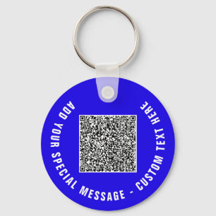 Ontwerp Je Eigen QR-code en Tekst Sleutelhanger Vo