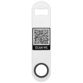 Ontwerp Je Eigen QR Code Flesopener Sjabloon Speed Flessenopener (Achterkant)