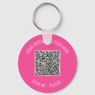 Ontwerp Je Eigen QR-code Sleutelhanger Sjabloon