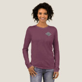 Ontwerp je eigen QR-code Tri-Blend Shirt (Voorkant)