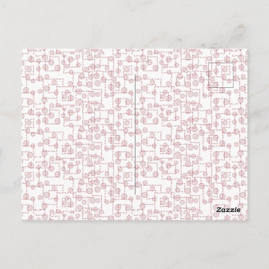 Ontwerp je eigen reis briefkaarten (Achterkant)