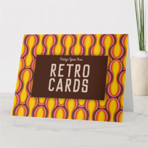 Ontwerp je eigen Retro Kaarten!  Kaart