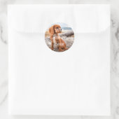 ONTWERP JE EIGEN RONDE STICKER (Tas)