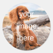 ONTWERP JE EIGEN RONDE STICKER (Voorkant)