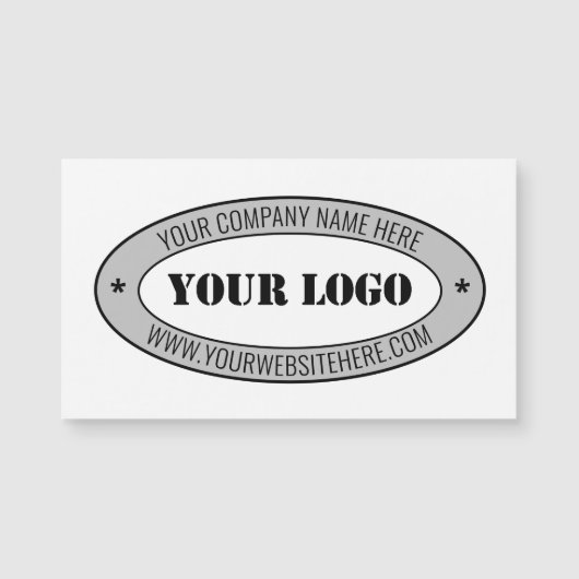 Ontwerp je eigen sjabloon voor magnetische visitek (Voorkant)