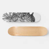 Ontwerp Je Eigen Skateboard, Kleur Kunst Skateboard (Horizontaal)