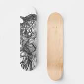 Ontwerp Je Eigen Skateboard, Kleur Kunst Skateboard (Voorkant)