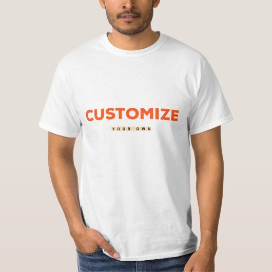 Ontwerp Je Eigen T-shirt (Voorkant)