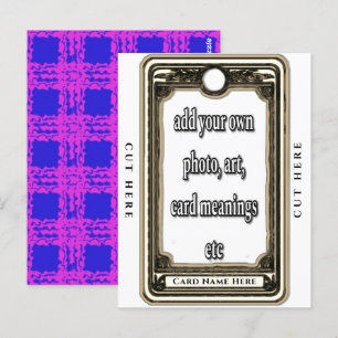 Ontwerp je eigen Tarot Kaart