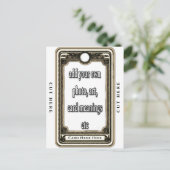 Ontwerp je eigen Tarot Kaart (Staand voorkant)