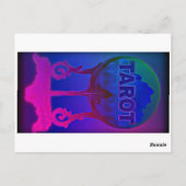 Ontwerp Je Eigen Tarotkaart Briefkaart (Achterkant)