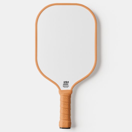Ontwerp je eigen team bruid leuke spelletjes pickleball paddle (Achterkant)