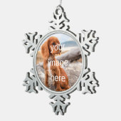 ONTWERP JE EIGEN TIN SNEEUWVLOK ORNAMENT (Rechts)