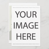 Ontwerp Je Eigen Trouwkaarten! Kaart (Voorkant / Achterkant)