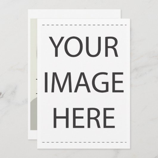 Ontwerp Je Eigen Trouwkaarten! Kaart (Voorkant / Achterkant)