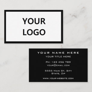 Ontwerp je eigen Visitekaartje met Logo