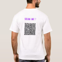 Ontwerp Je Grappige QR Code T-Shirt Voorbeeld