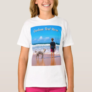 Ontwerp je huisdier foto T-shirt gepersonaliseerde