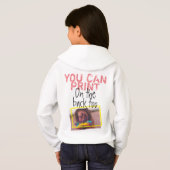 Ontwerp je sweatshirt! Gepersonaliseerde foto Kind (Achterkant volledig)