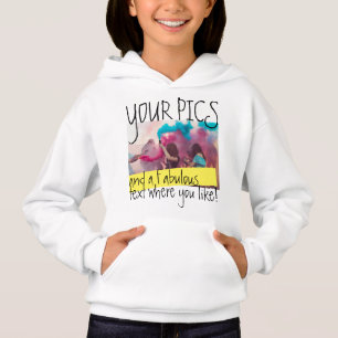 Ontwerp je sweatshirt! Gepersonaliseerde foto Kind