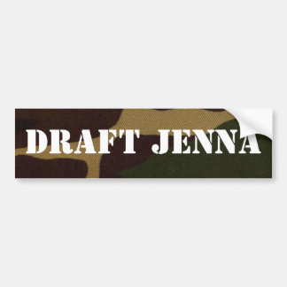 ONTWERP JENNA BUMPERSTICKER