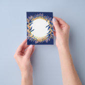 Ontwerp JOUW eigen feestelijke party evenement bru Flyer (Hand)