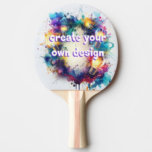 Ontwerp jouw unieke tafeltennisbatje – Laat je cre (Voorkant)