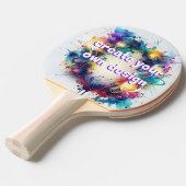 Ontwerp jouw unieke tafeltennisbatje – Laat je cre (Voorkant Gekanteld)