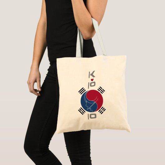 ONTWERP K-POP Ala KOREA Tote Bag (Voorkant (product))