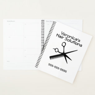 Ontwerp kapsalon voor schoonheidsspecialisten planner